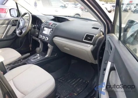 2017 Subaru Forester 2.5I from USA, damaged, VIN JF2SJABC0HH536884